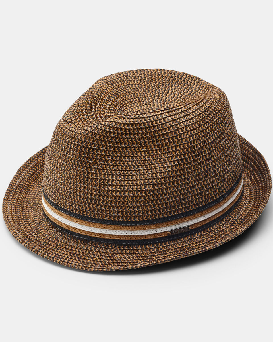 Puglia Panama Hat, Dark Tan, hi-res